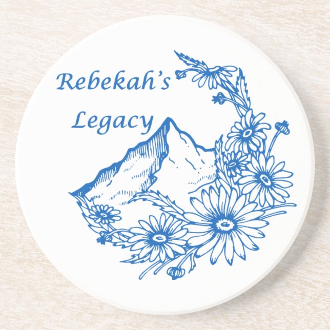 Posavasos Rebekah's Legacy Coaster de arenisca (Frente)