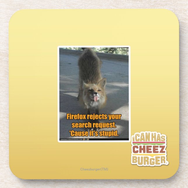 Posavasos Rechazos de Firefox (Frente)