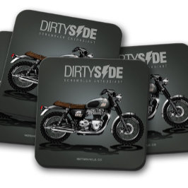Posavasos Recicladora de motocicletas Dirtyside | Monstruo d