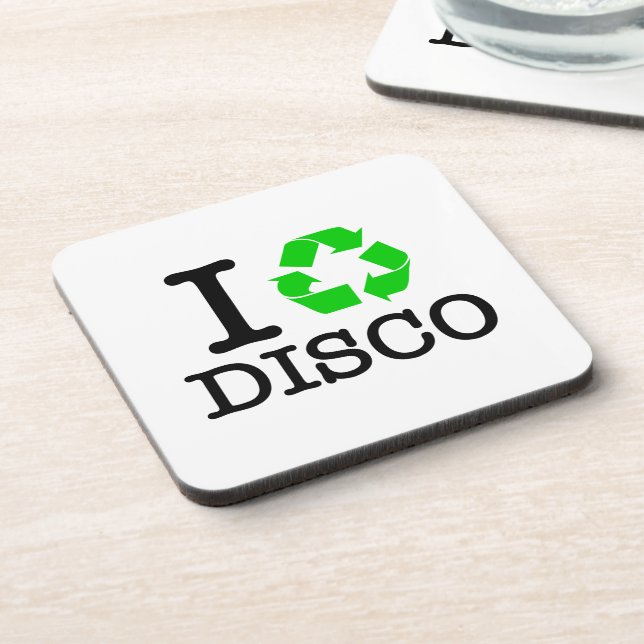 Posavasos Reciclar Disco (Lado Izquierdo)
