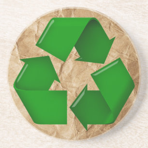 Posavasos Reciclar - Papel arruinado