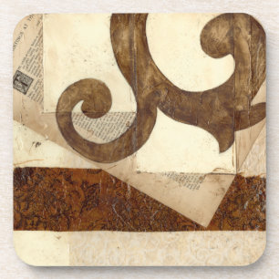 Posavasos Recorte de periódicos antiguos