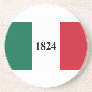 Posavasos Recuerde la bandera del estado de Álamo Tejas