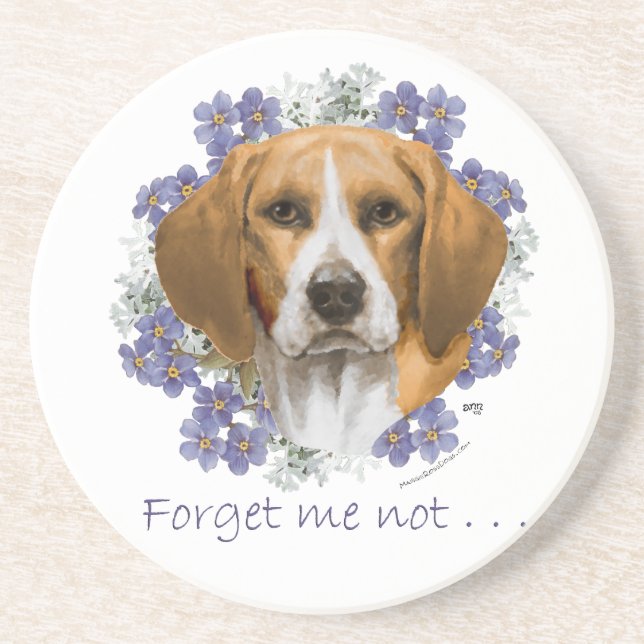 Posavasos Recuerdo de Beagle (Frente)