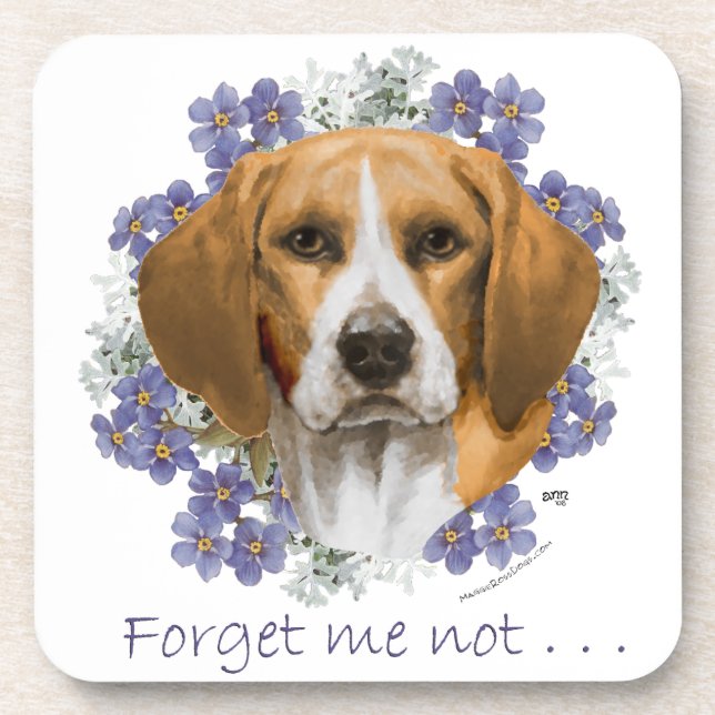 Posavasos Recuerdo de Beagle (Frente)