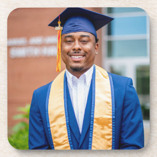 Posavasos Recuerdo de foto de graduación personalizada regal