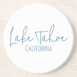 Posavasos Recuerdo de viaje al lago Tahoe, California