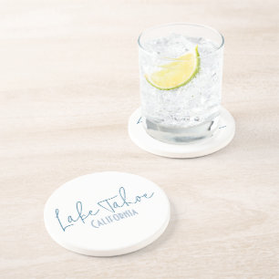 Posavasos Recuerdo de viaje al lago Tahoe, California