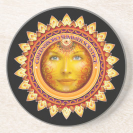 Posavasos Recuerdo del Festival de Solsticio de Verano de Gr