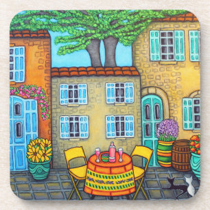 Posavasos Recuerdos de la Provenza Castillos de Lisa Lorenz