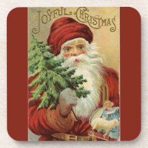 Red de Navidades del Viejo Mundo Santa Joyous