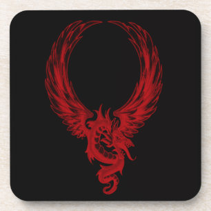 Posavasos Red Dragon Ryuu Coasters