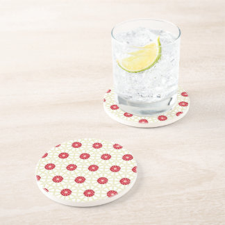 Posavasos Red Floral 
