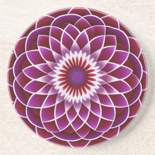 Posavasos Red Purple Dahlia