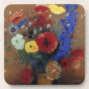 Posavasos Redon: Flores salvajes, C1912