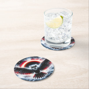 POSAVASOS REDONDO DE PAPEL 