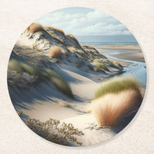 POSAVASOS REDONDO DE PAPEL 