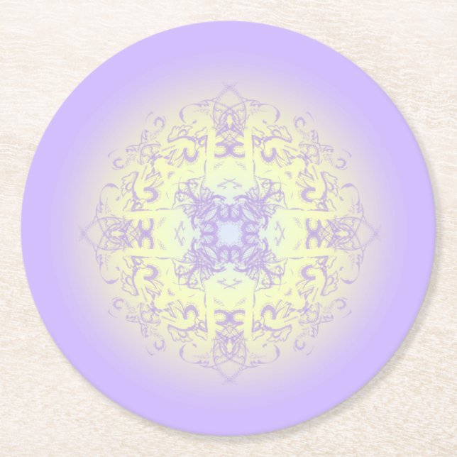 POSAVASOS REDONDO DE PAPEL 22 (Anverso)