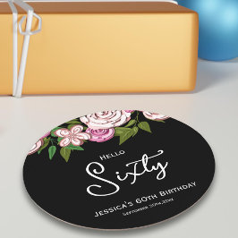 Posavasos Redondo De Papel 60.ª Fiesta Floral