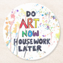 Ahora haga el arte, quehacer doméstico más