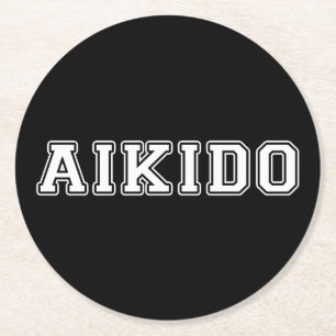Posavasos Redondo De Papel Aikido