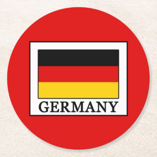 Posavasos Redondo De Papel Alemania