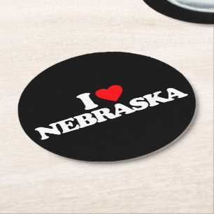 POSAVASOS REDONDO DE PAPEL AMO NEBRASKA