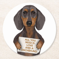 Amor y Dachshund