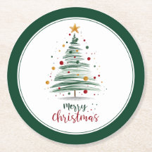 Árbol de Navidad moderno perenne