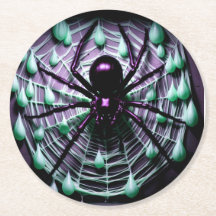 ¡Aterradora Araña Negra Gigantesca!