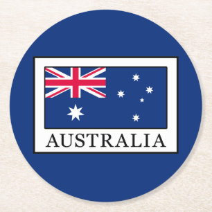 Posavasos Redondo De Papel Australia