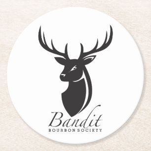 Posavasos Redondo De Papel Bandit Round Coasters