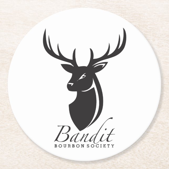 Posavasos Redondo De Papel Bandit Round Coasters (Anverso)