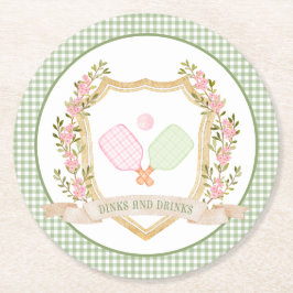 Posavasos Redondo De Papel Bebidas y bebidas | Película pelota de pollo