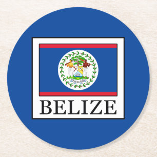 Posavasos Redondo De Papel Belice