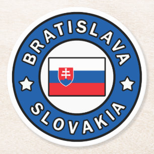 Posavasos Redondo De Papel Bratislava Eslovaquia