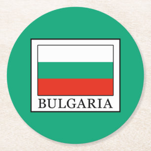 Posavasos Redondo De Papel Bulgaria