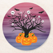 Calabaza de Halloween Jack del Árbol Muerto de los