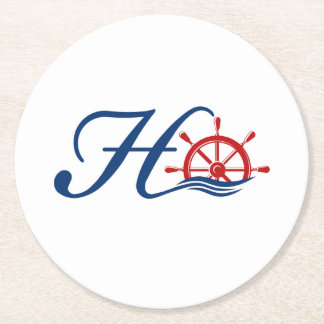 Posavasos Redondo De Papel Calzado de papel HTOC