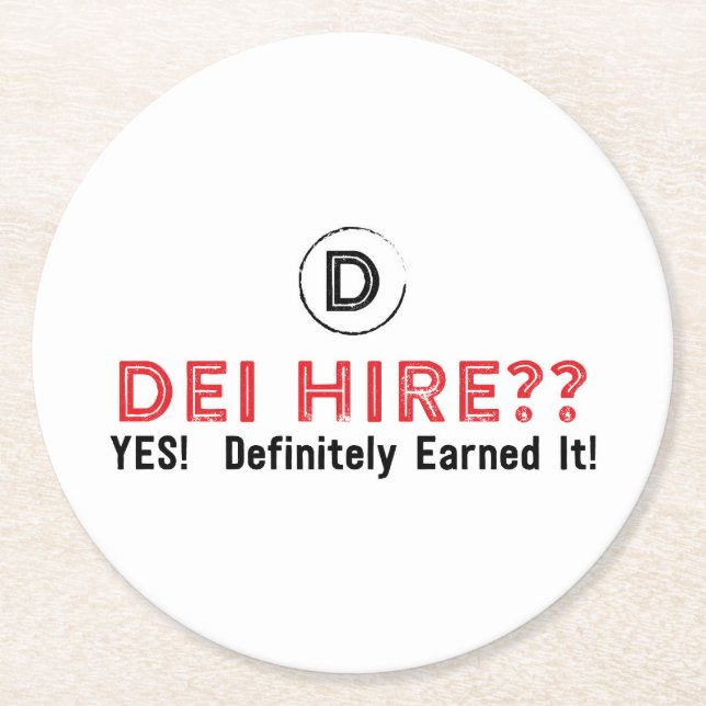 Posavasos Redondo De Papel catastro (Anverso)