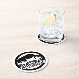 Posavasos Redondo De Papel Chattanooga Tennessee