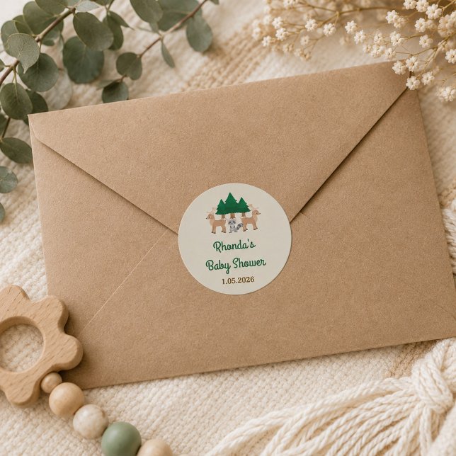 Posavasos Redondo De Papel Chupinada de Bosque  (Subido por el creador)