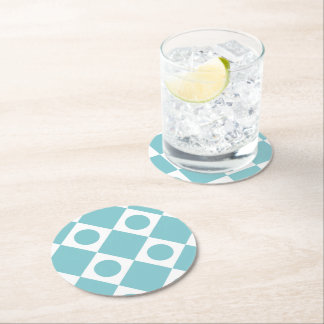 Posavasos Redondo De Papel Cielo de Mod Retro 60