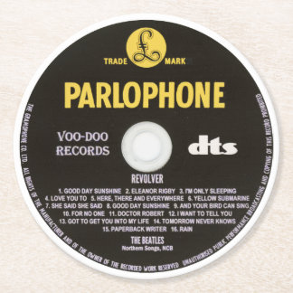 Posavasos Redondo De Papel Coasters - Revolver