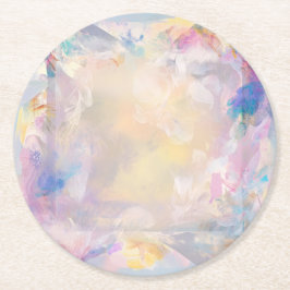 Posavasos Redondo De Papel Colas de papel de Mahalia