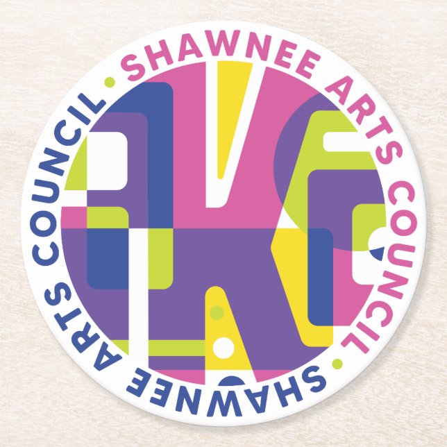 Posavasos Redondo De Papel Consejo SKA Round w Arts (Anverso)