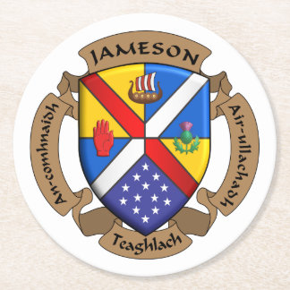 Posavasos Redondo De Papel Coster redondo JamFam - 4