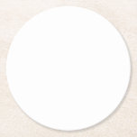 Posavasos Redondo De Papel  Create Your Own<br><div class="desc">Create your own white personalizable,  minimalist style which can be easily updated with your Photo and text. If you need any help personalizing this product,  please contact me using the message button below and I will be happy to help.</div>
