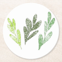 Cubierta de patrón de hoja