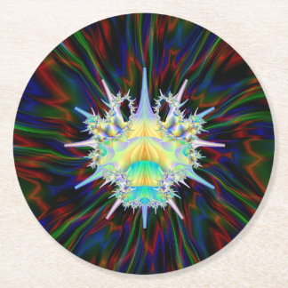 Posavasos Redondo De Papel Curto Bug